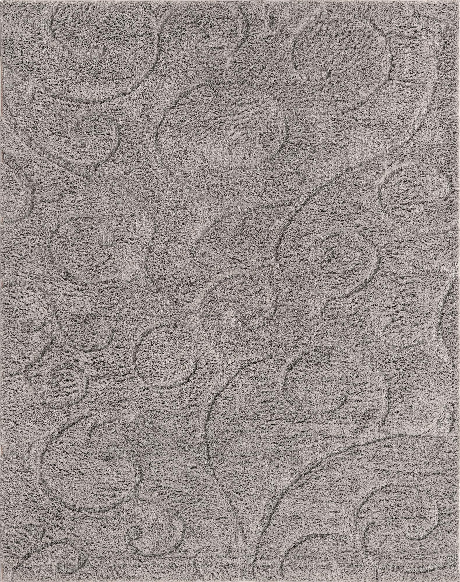 8' x 10' Floral Shag Rug