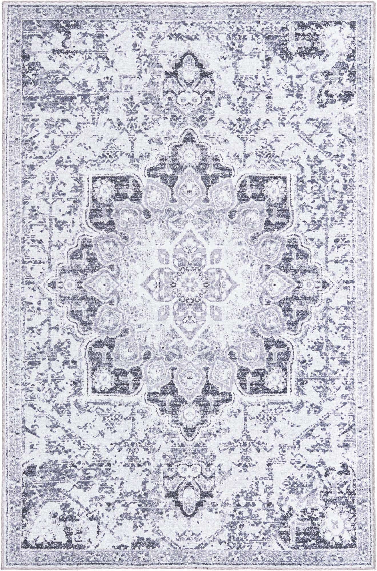 5' 3 x 8' Washable Francesca Rug