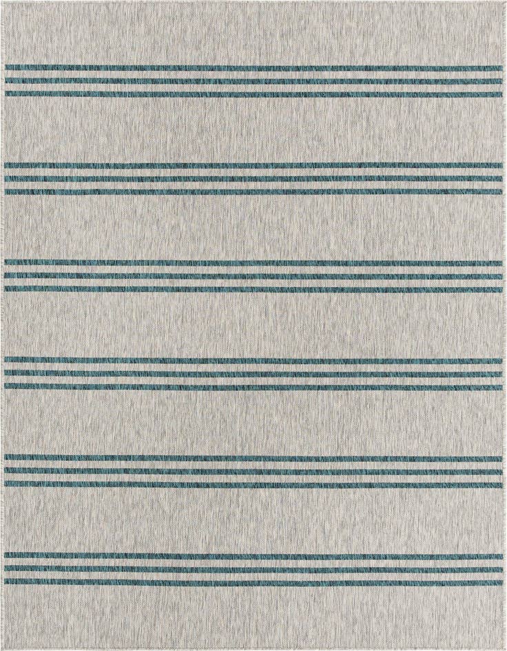 Detail image of 6' x 9' Easy-Clean Jill Zarin Anguilla Indoor / Outdoor Rug