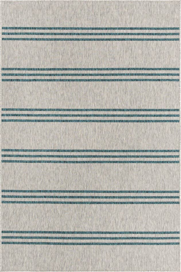 Detail image of 6' x 9' Easy-Clean Jill Zarin Anguilla Indoor / Outdoor Rug