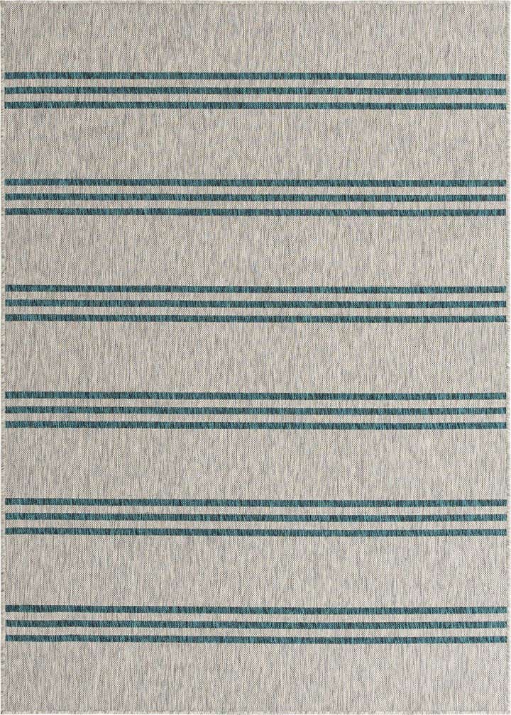 5' 3 x 8' Easy-Clean Jill Zarin Anguilla Indoor / Outdoor Rug