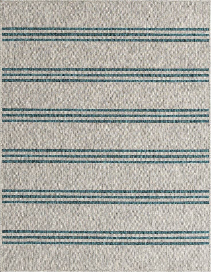 Detail image of 5' 3 x 8' Easy-Clean Jill Zarin Anguilla Indoor / Outdoor Rug