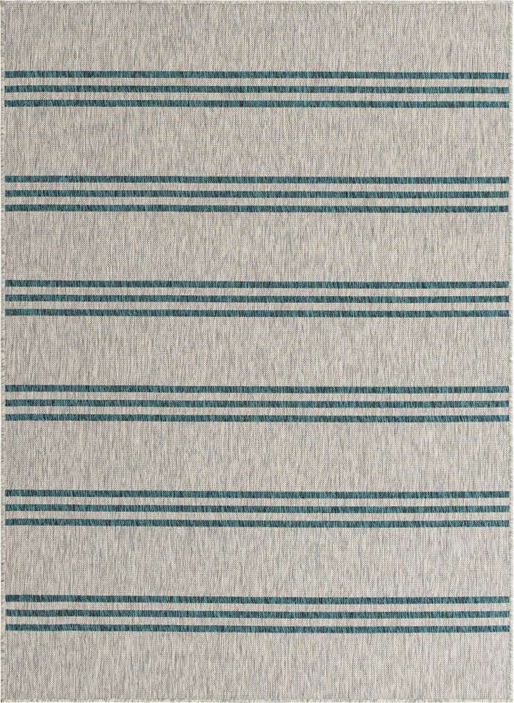 5' 3 x 8' Easy-Clean Jill Zarin Anguilla Indoor / Outdoor Rug
