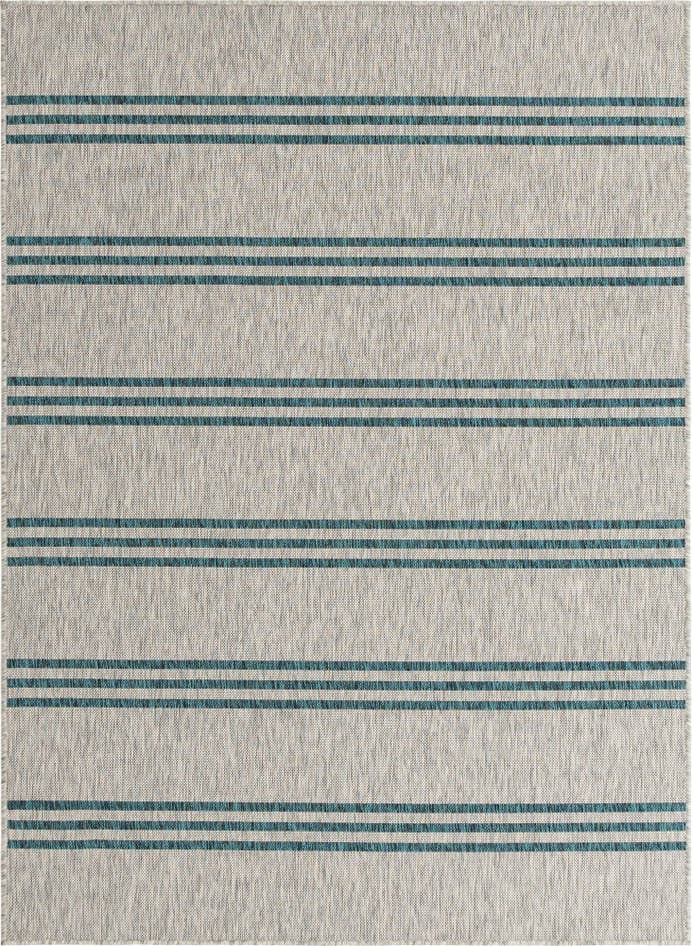 Detail image of 5' 3 x 8' Easy-Clean Jill Zarin Anguilla Indoor / Outdoor Rug