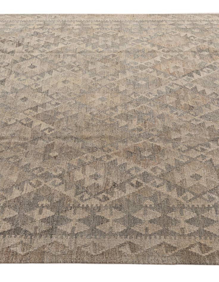 Detail image of 6' 5 x 9' 7  Hand Woven Kilim Maymana Wool Rug