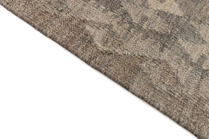 6' 5 x 9' 7 Hand Woven Kilim Maymana Wool Rug