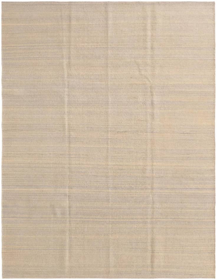 Detail image of 6' 8 x 9' 8 Hand Woven Kilim Modern Wool Rug
