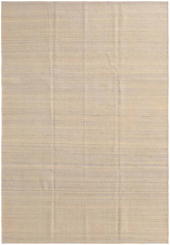 Detail image of 6' 8 x 9' 8 Hand Woven Kilim Modern Wool Rug