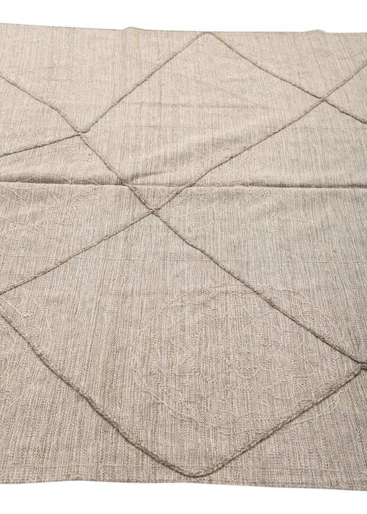 5' 2 x 8' Hand Woven Kilim Modern Wool Rug