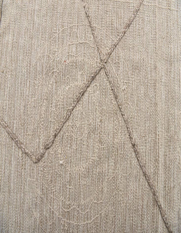 Detail image of 5' 2 x 8'  Hand Woven Kilim Modern Wool Rug