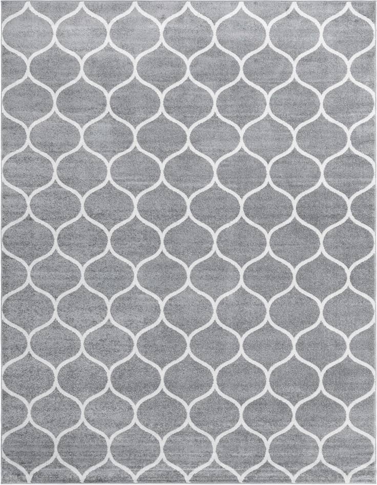 Detail image of 9' x 12' Lattice Frieze Rug