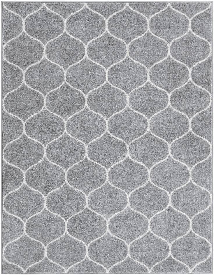 Detail image of 4' x 6' Lattice Frieze Rug