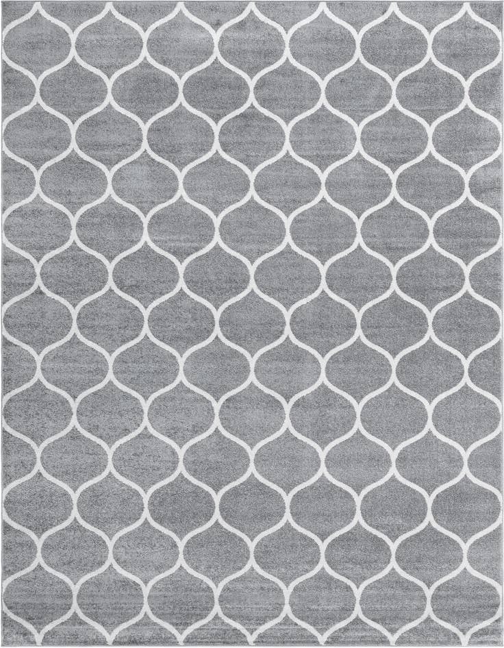 Detail image of 10' x 14' Lattice Frieze Rug