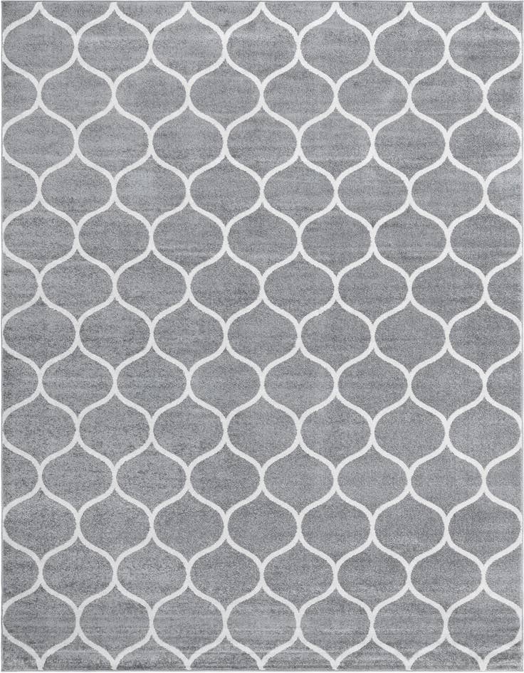 Detail image of 10' x 13' Lattice Frieze Rug