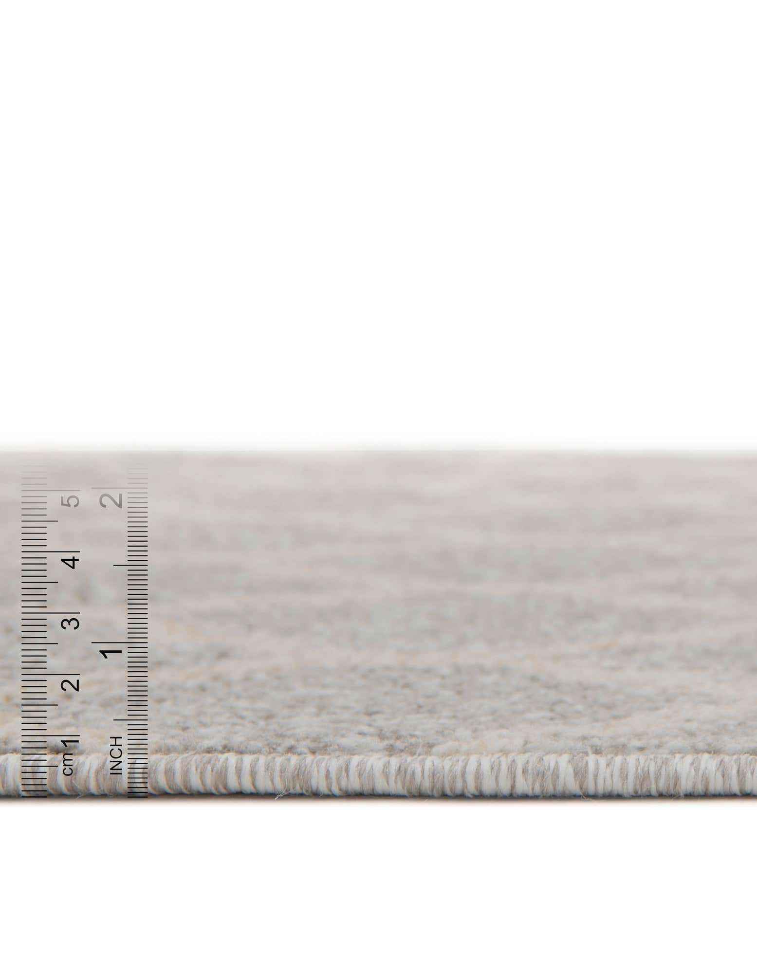 Custom Light Gray Lattice Rug
