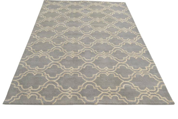 Detail image of 5' 1 x 8' 1 Luna Wool Rug