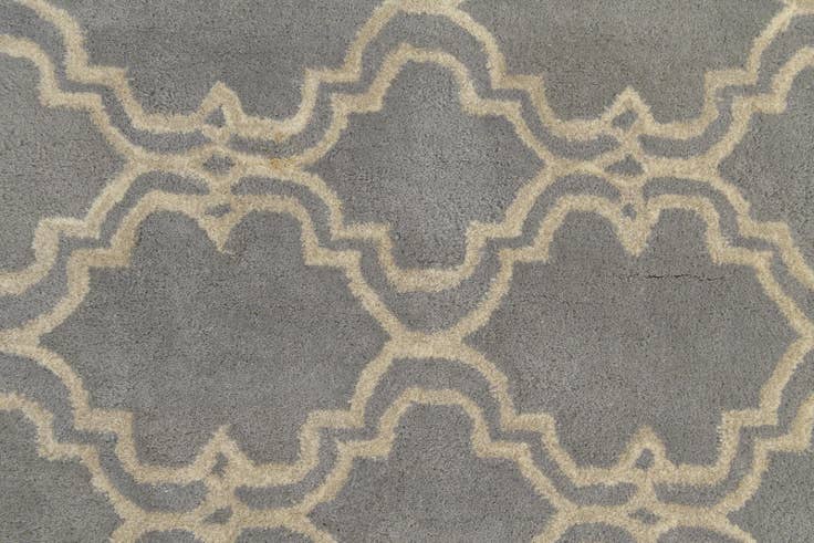 Detail image of 5' 1 x 8' 1 Luna Wool Rug