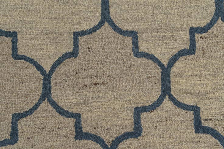 Detail image of 5' 2 x 8' 1 Luna Wool Rug