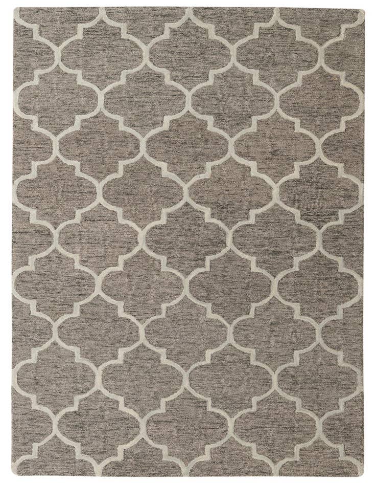Detail image of 5' 1 x 8' Luna Wool Rug