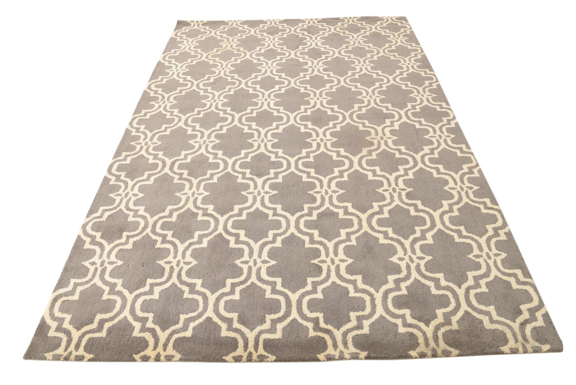 6' 1 x 9' Luna Wool Rug