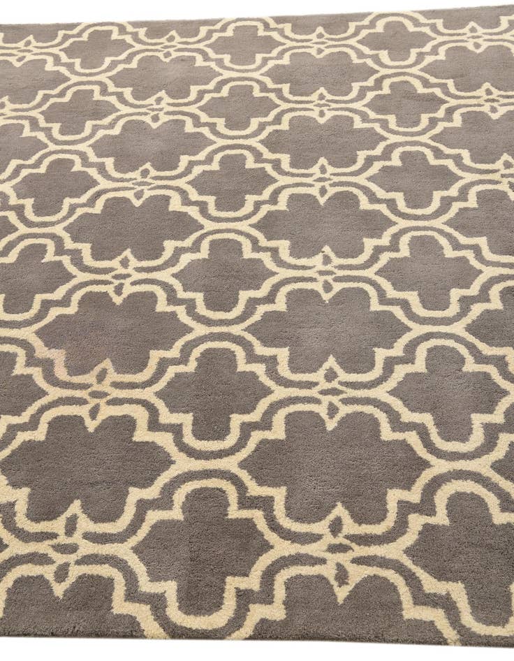 Detail image of 6' 1 x 9' Luna Wool Rug