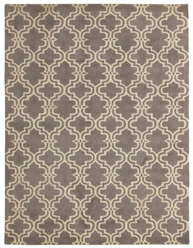 Detail image of 6' 1 x 9' Luna Wool Rug