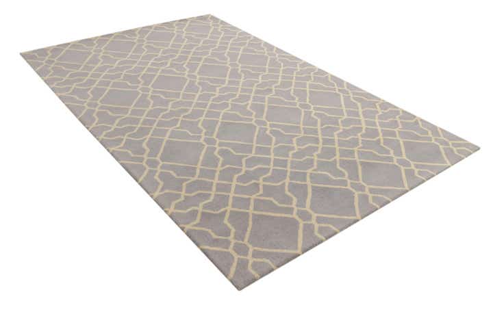 155cm x 245cm Luna Wolle Teppich