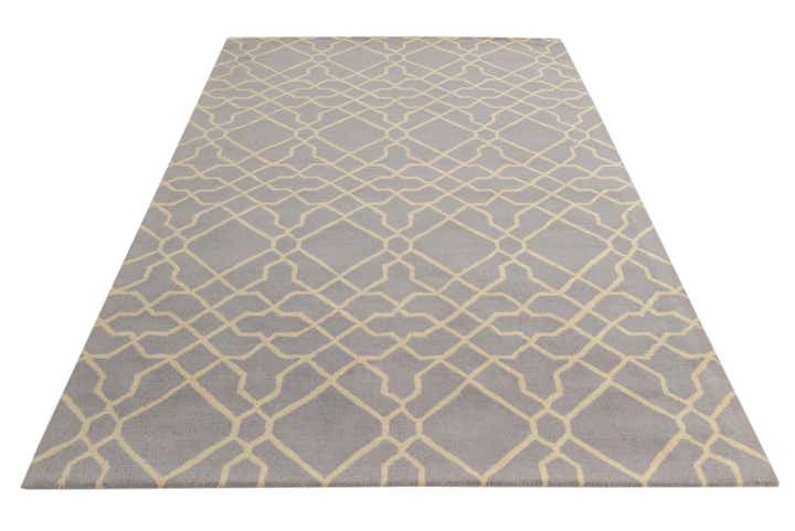 155cm x 245cm Luna Wolle Teppich