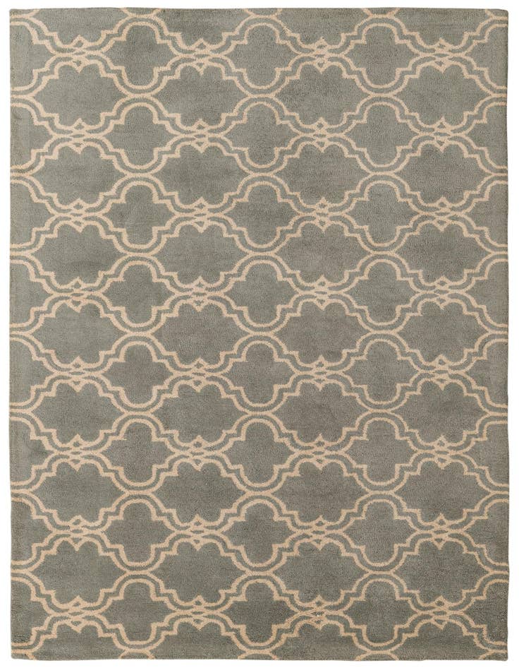 Detail image of 5' x 8' Luna Wool Rug