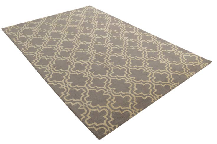 Detail image of 6' 1 x 9' Luna Wool Rug