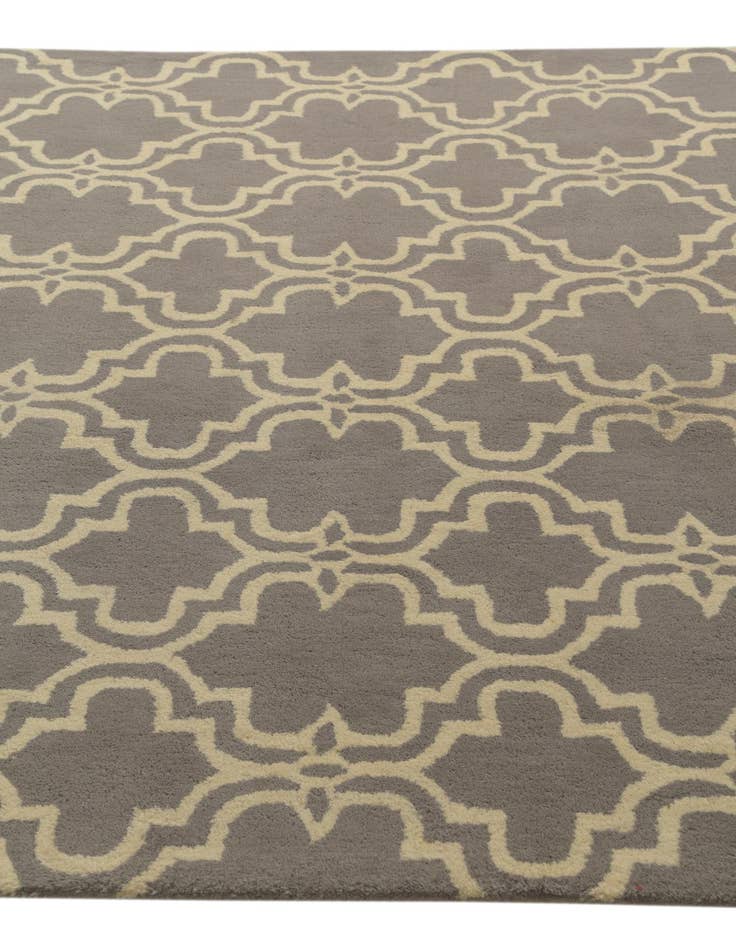 Detail image of 6' 1 x 9' Luna Wool Rug