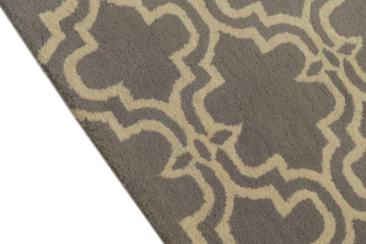 Detail image of 6' 1 x 9' Luna Wool Rug