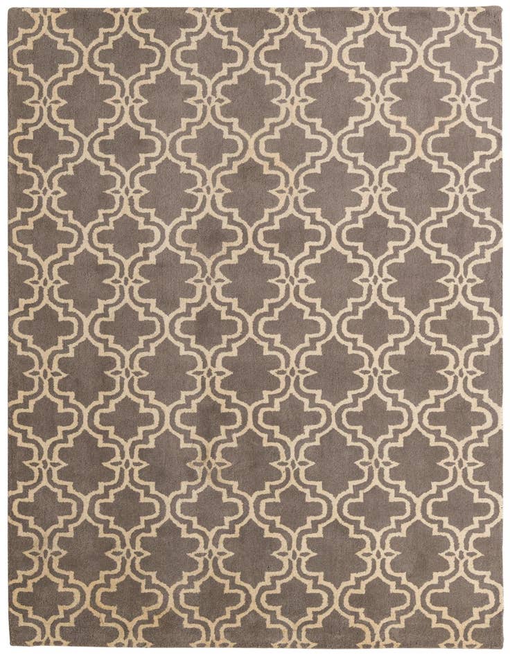 Detail image of 6' 1 x 9' Luna Wool Rug