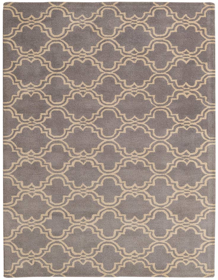 Detail image of 5' 1 x 8' Luna Wool Rug