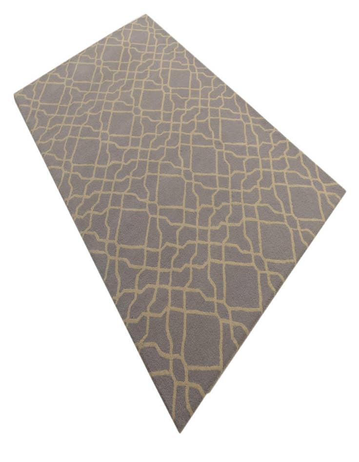 Detail image of 5' 1 x 8' Luna Wool Rug