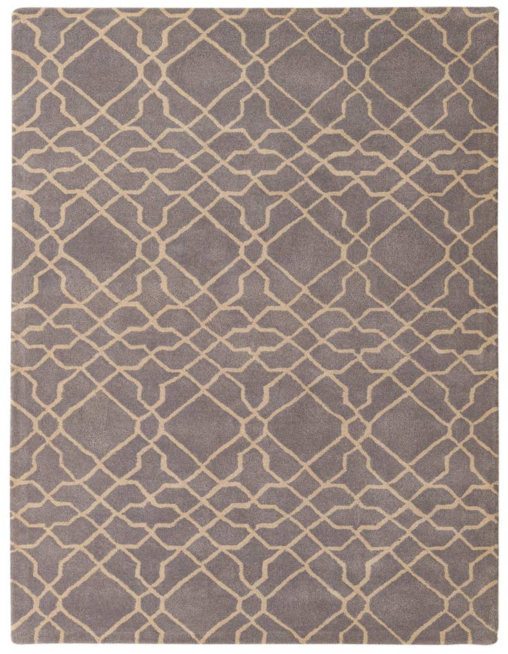 Detail image of 5' 2 x 8' 1 Luna Wool Rug