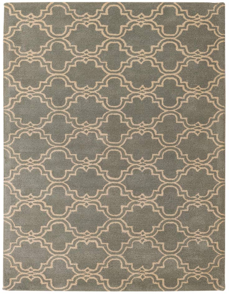 Detail image of 5' x 8' Luna Wool Rug