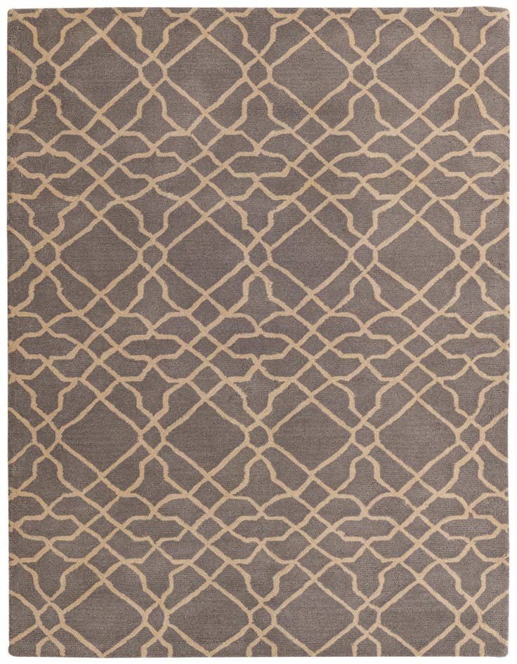 Detail image of 5' 1 x 8' Luna Wool Rug