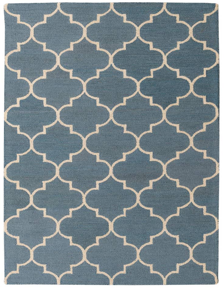 Detail image of 5' 1 x 8' Luna Wool Rug