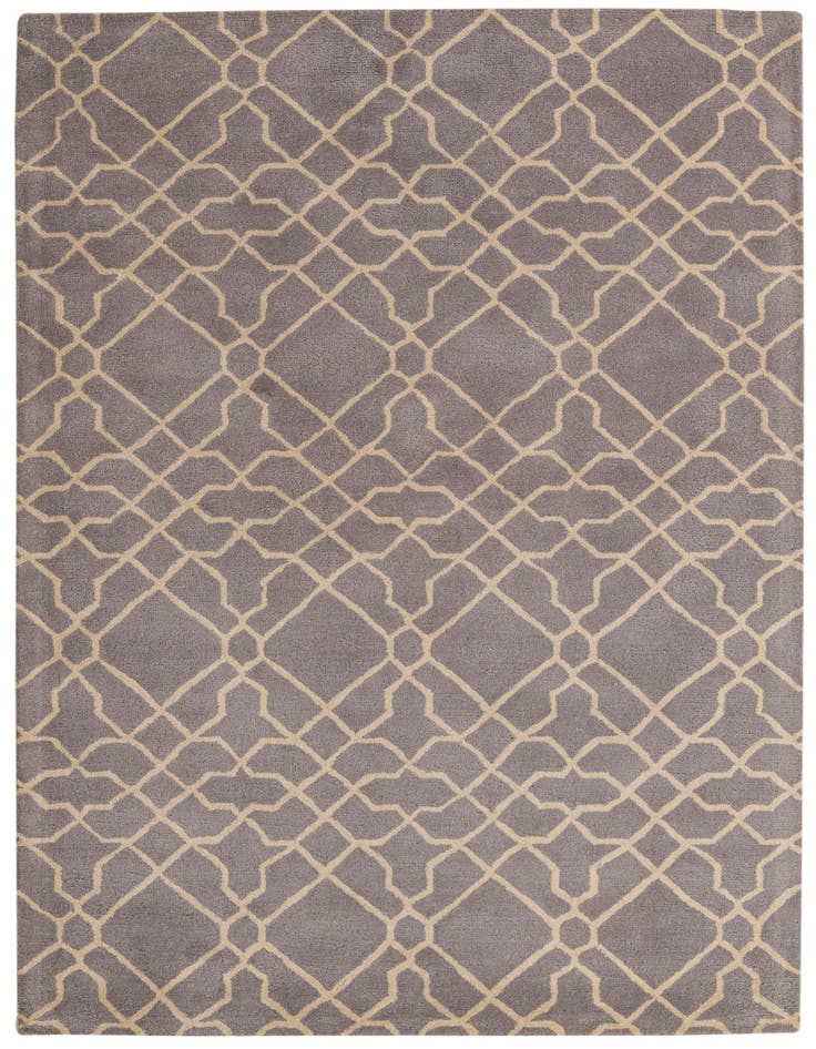 Detail image of 5' 1 x 8' Luna Wool Rug