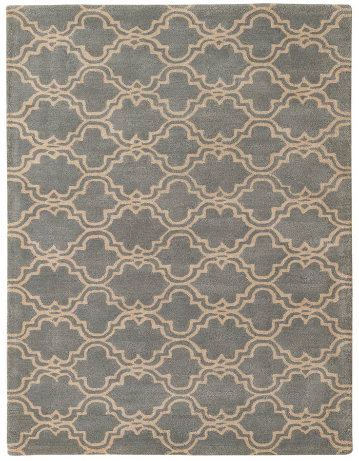 Detail image of 5' x 8' Luna Wool Rug