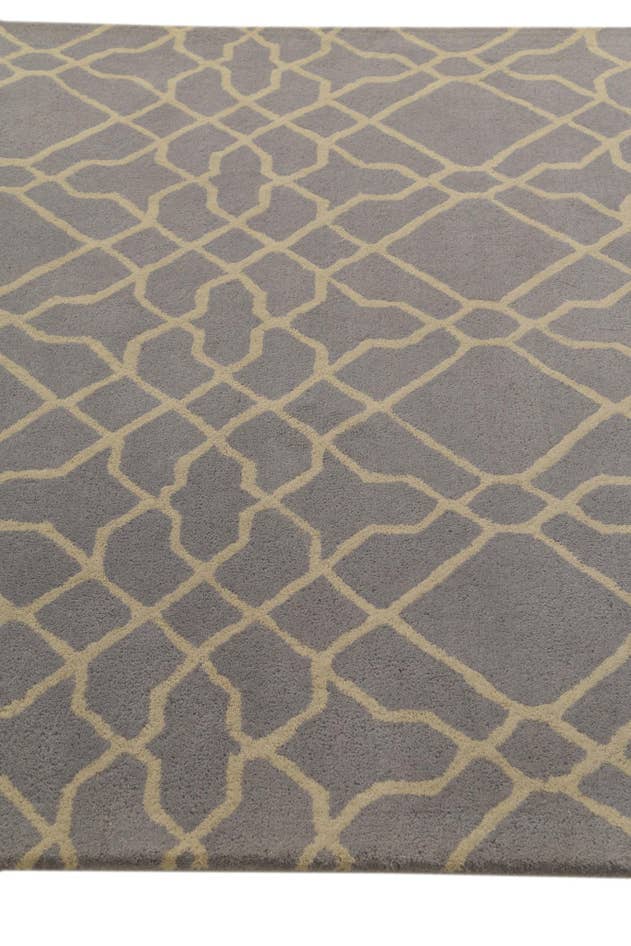 Detail image of 5' 1 x 8' 1 Luna Wool Rug