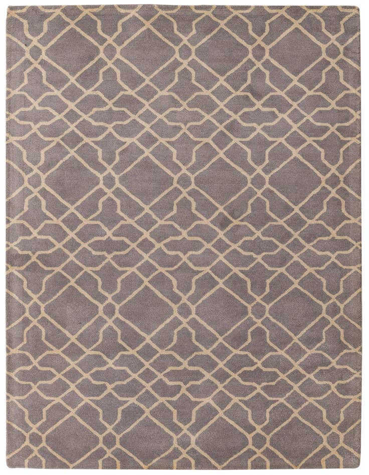 Detail image of 5' 1 x 8' 1 Luna Wool Rug