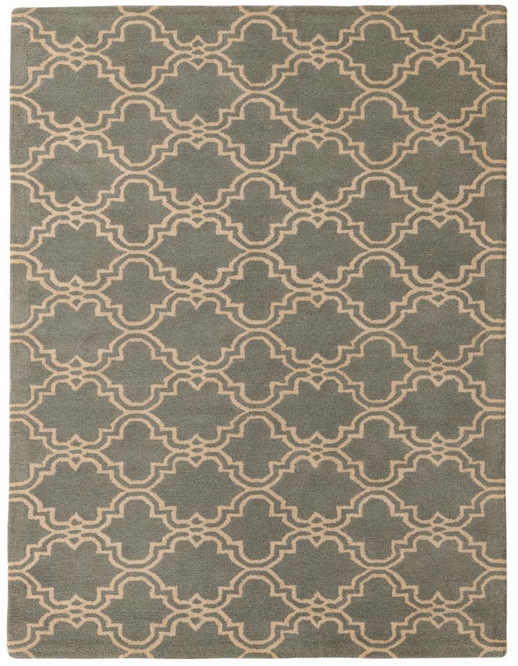 Detail image of 5' x 8' Luna Wool Rug