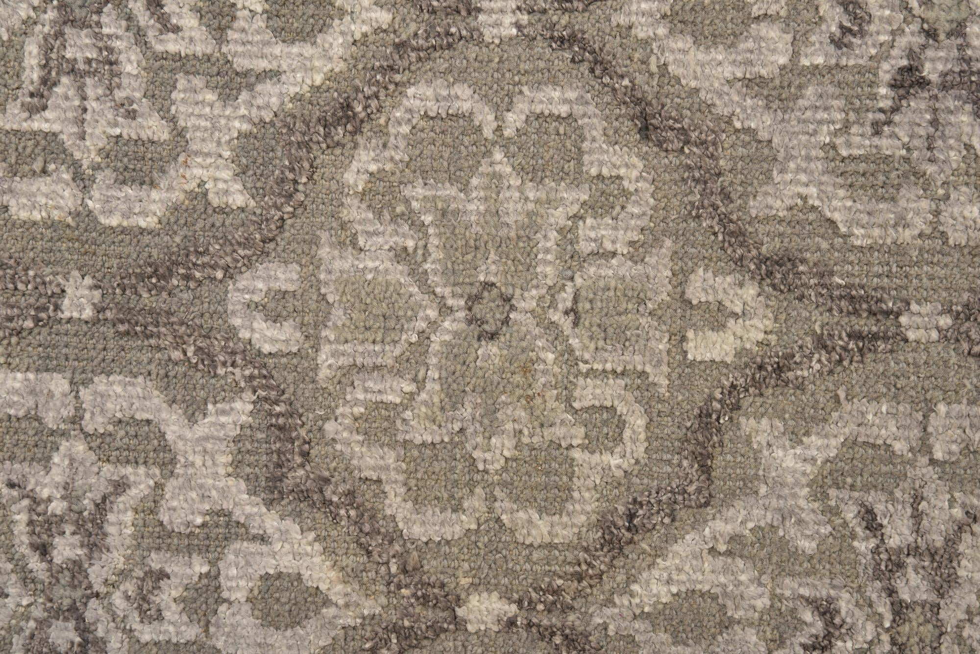 7' 10 x 9' 9 Hand Knotted Luna Rug