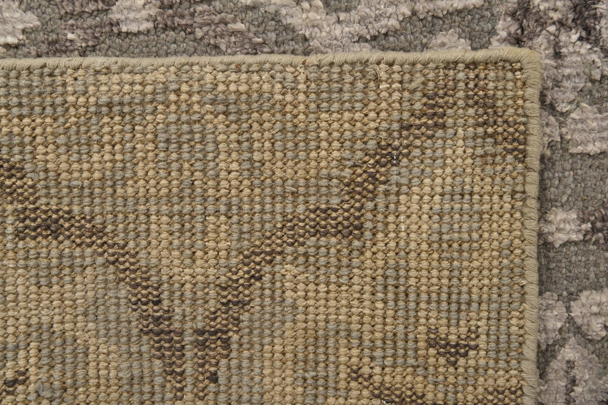 7' 10 x 9' 9 Hand Knotted Luna Rug
