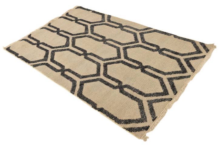 Detail image of 3' 8 x 5' 9 Hand Knotted Luna Rug