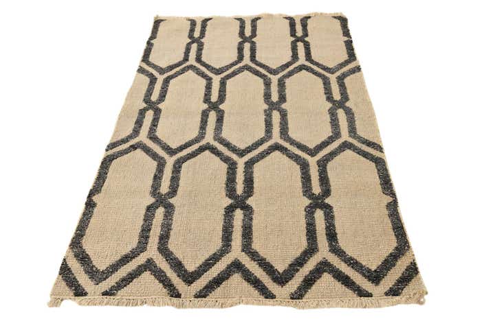 3' 8 x 5' 9 Hand Knotted Luna Rug