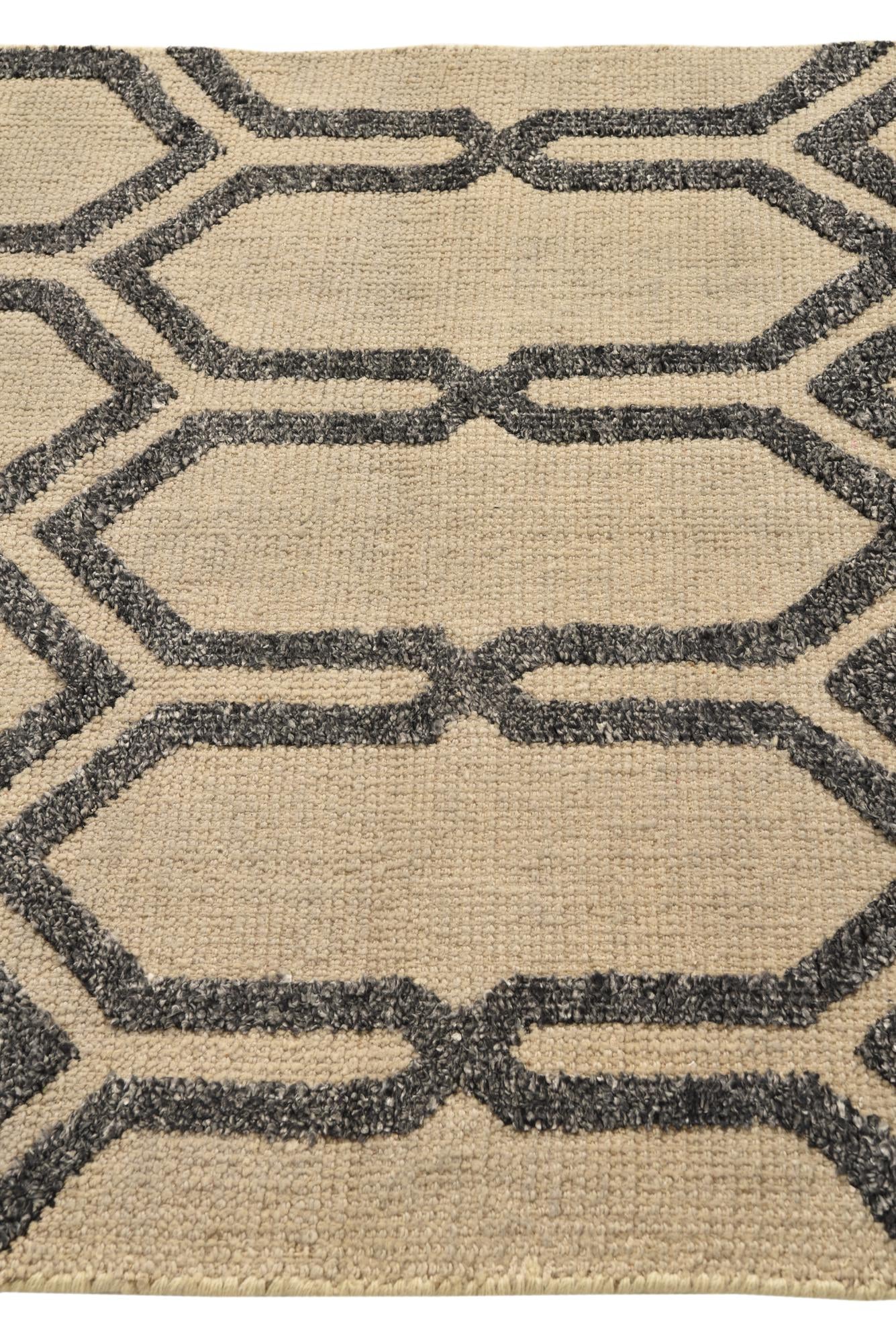3' 8 x 5' 9 Hand Knotted Luna Rug
