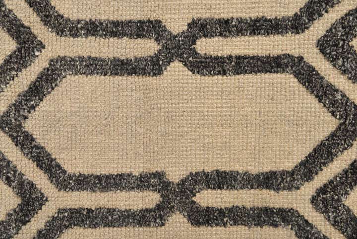 3' 8 x 5' 9 Hand Knotted Luna Rug